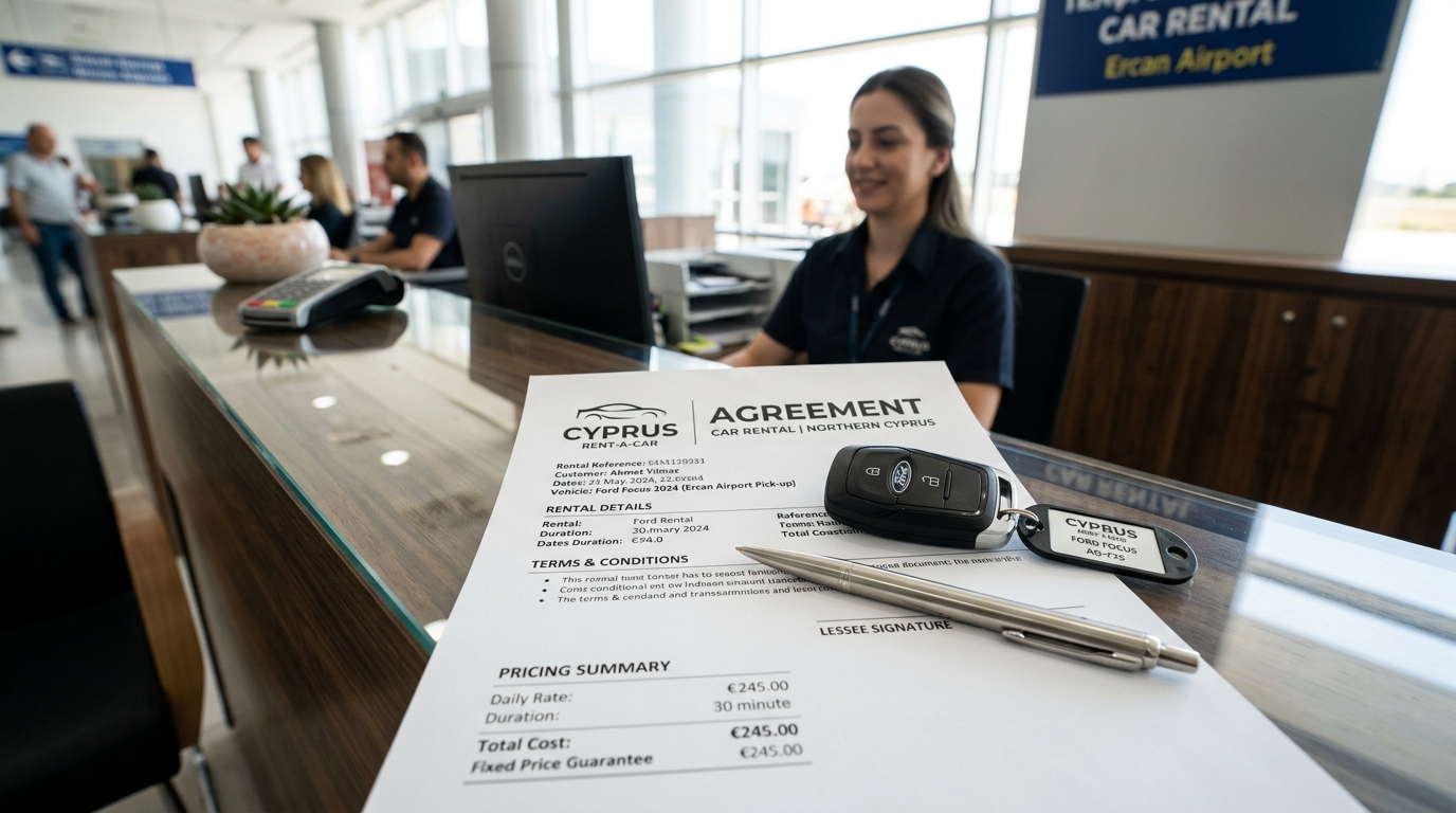 Transparent Contract & Fixed Price - ErcanRent